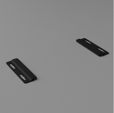 Wall mount bracket set for DEC7xx desktop series